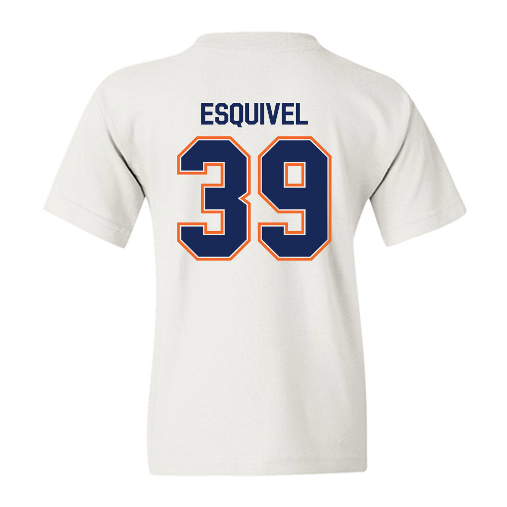 FPU - NCAA Baseball : Isaac Esquivel - Classic Shersey Youth T-Shirt-1