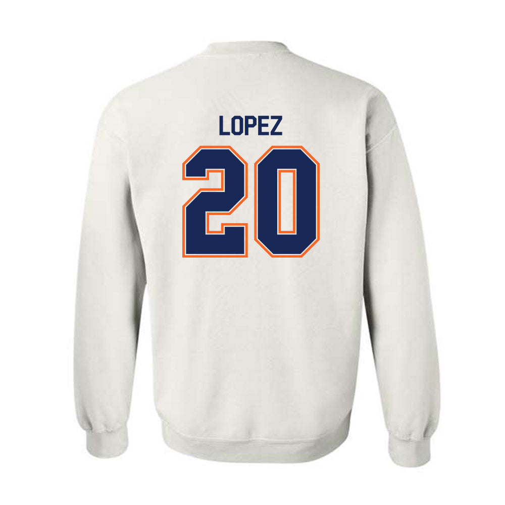 FPU - NCAA Men's Soccer : Bryan Lopez - Classic Shersey Crewneck Sweatshirt-1