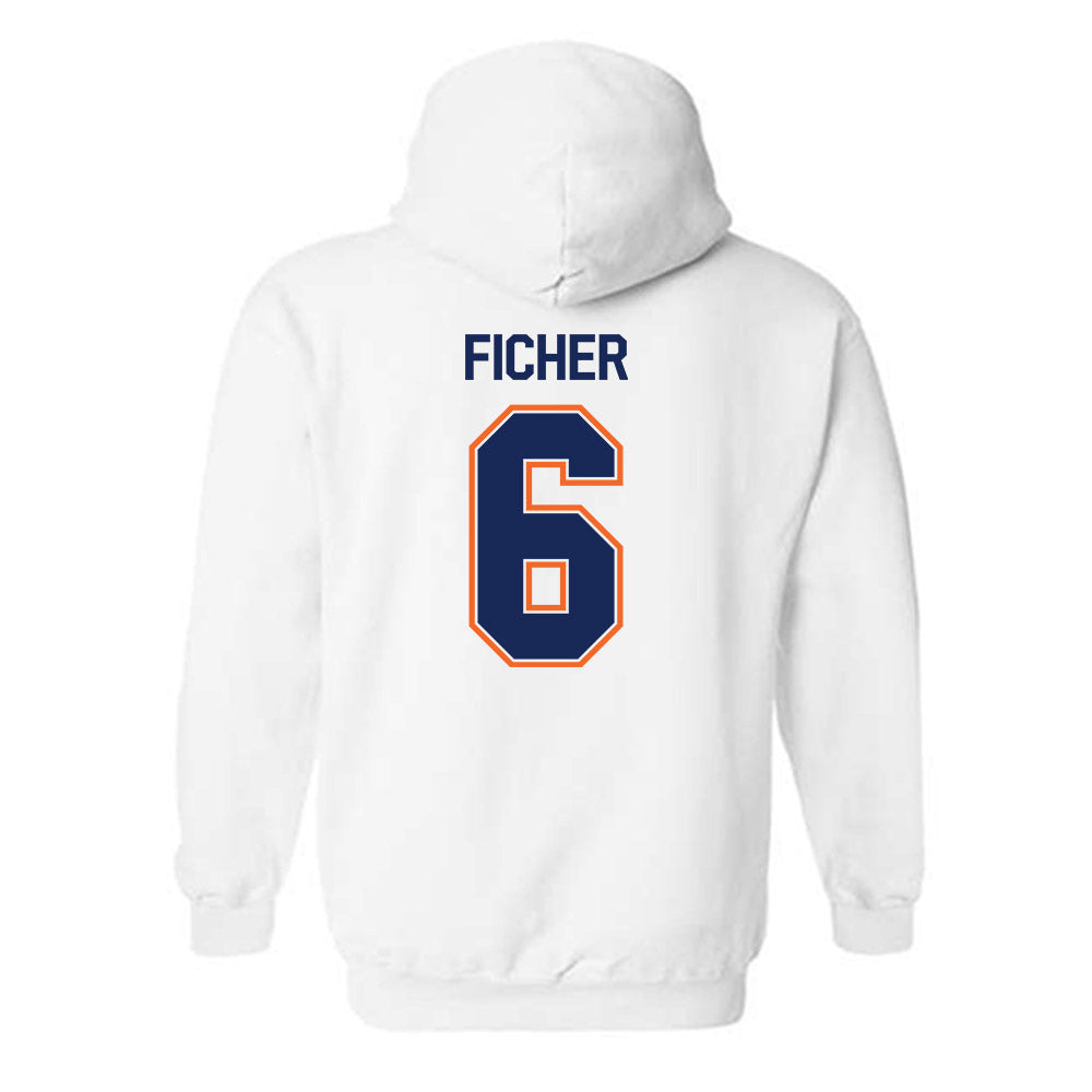 FPU - NCAA Men's Basketball : Malachi Ficher - Classic Shersey Hooded Sweatshirt-1