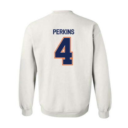 FPU - NCAA Baseball : Garrett Perkins - Classic Shersey Crewneck Sweatshirt-1
