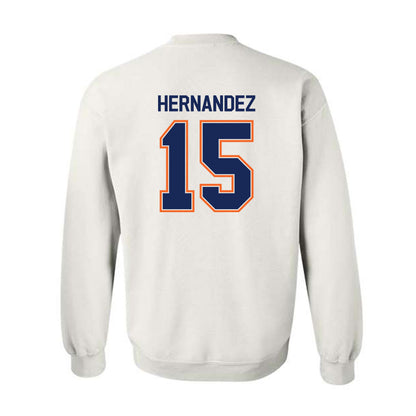 FPU - NCAA Women's Soccer : Karyme Hernandez - Classic Shersey Crewneck Sweatshirt-1