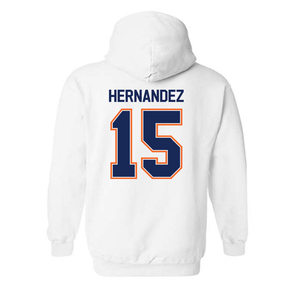 FPU - NCAA Women's Soccer : Karyme Hernandez - Classic Shersey Hooded Sweatshirt-1