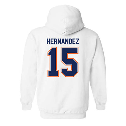 FPU - NCAA Women's Soccer : Karyme Hernandez - Classic Shersey Hooded Sweatshirt-1