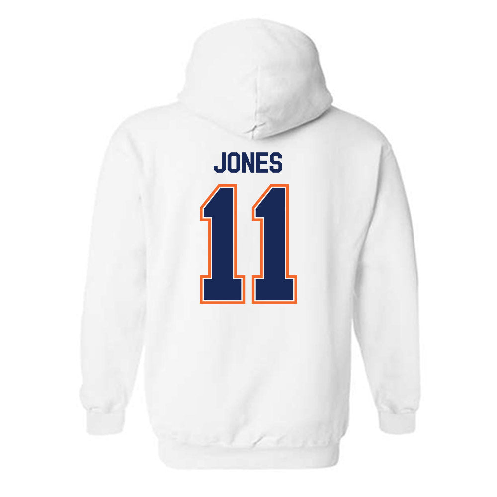 FPU - NCAA Men's Basketball : Loukas Jones - Classic Shersey Hooded Sweatshirt-1