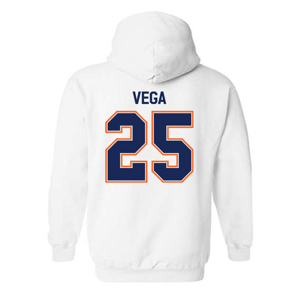 FPU - NCAA Men's Soccer : Edgar Vega - Classic Shersey Hooded Sweatshirt-1