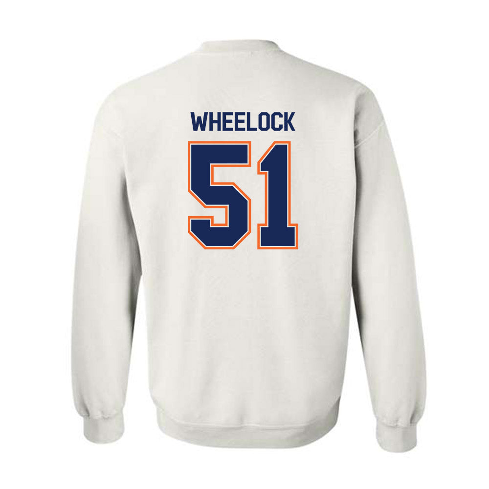 FPU - NCAA Baseball : Titus Wheelock - Classic Shersey Crewneck Sweatshirt-1