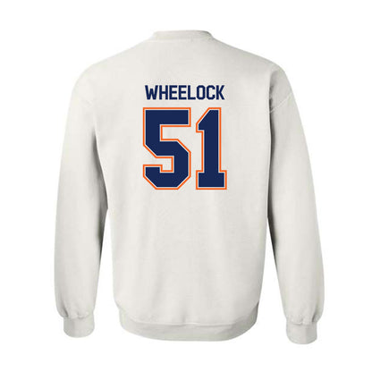 FPU - NCAA Baseball : Titus Wheelock - Classic Shersey Crewneck Sweatshirt-1