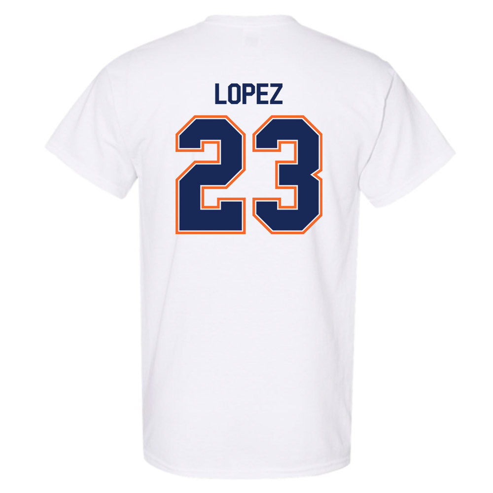 FPU - NCAA Baseball : Alex Lopez - Classic Shersey T-Shirt-1