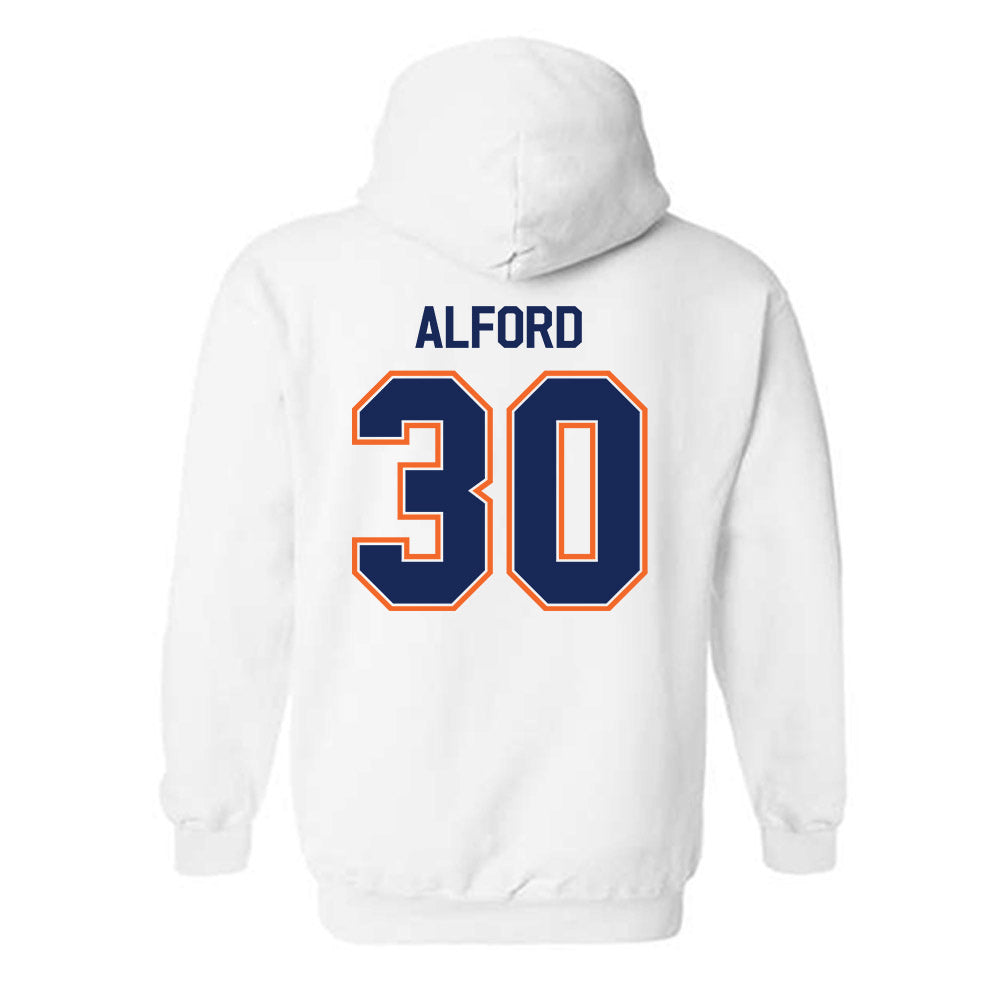 FPU - NCAA Baseball : Dalton Alford - Classic Shersey Hooded Sweatshirt-1