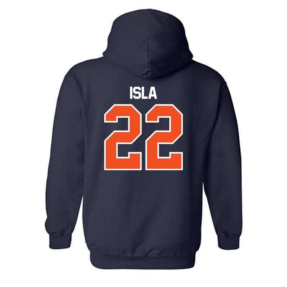 FPU - NCAA Baseball : Jordan Isla - Classic Shersey Hooded Sweatshirt-1