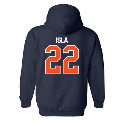 FPU - NCAA Baseball : Jordan Isla - Classic Shersey Hooded Sweatshirt-1