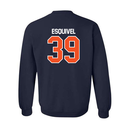 FPU - NCAA Baseball : Isaac Esquivel - Classic Shersey Crewneck Sweatshirt-1