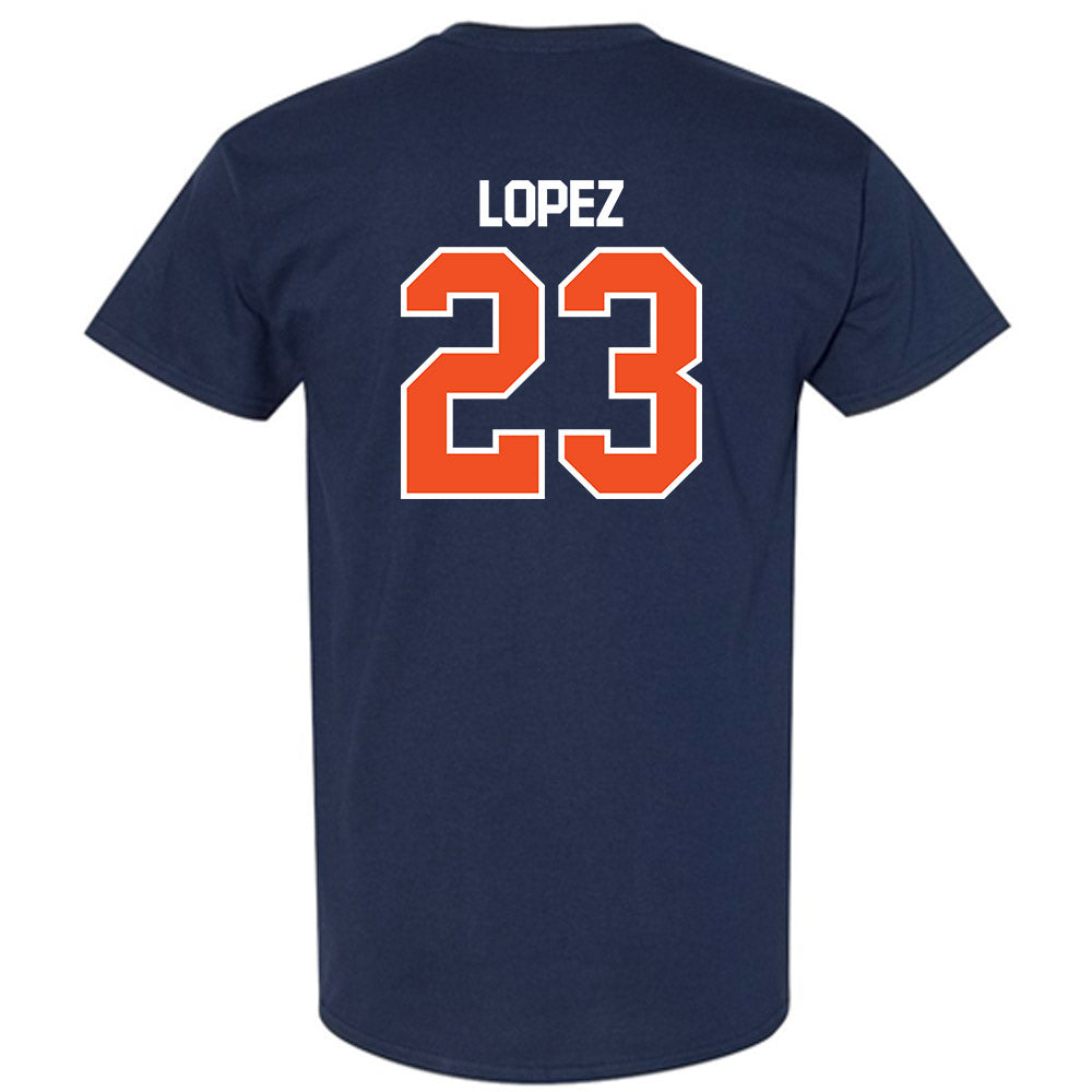 FPU - NCAA Baseball : Alex Lopez - Classic Shersey T-Shirt-1