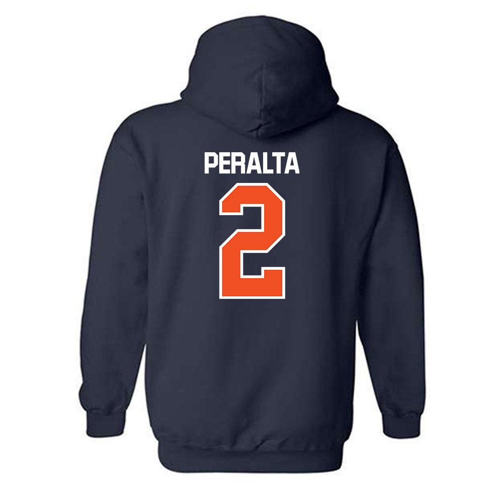 FPU - NCAA Men's Basketball : Isaac Peralta - Classic Shersey Hooded Sweatshirt-1