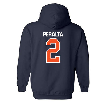FPU - NCAA Men's Basketball : Isaac Peralta - Classic Shersey Hooded Sweatshirt-1