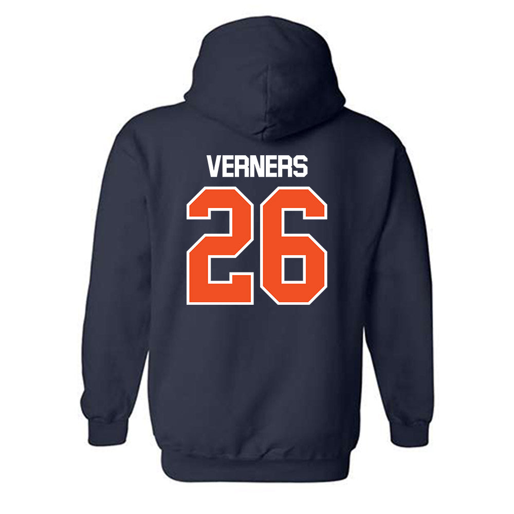 FPU - NCAA Baseball : Bodhi Verners - Classic Shersey Hooded Sweatshirt-1