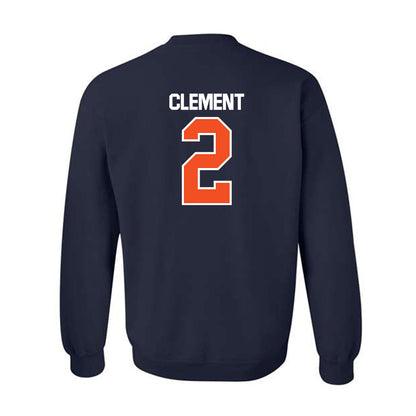 FPU - NCAA Baseball : Chris Clement - Classic Shersey Crewneck Sweatshirt-1