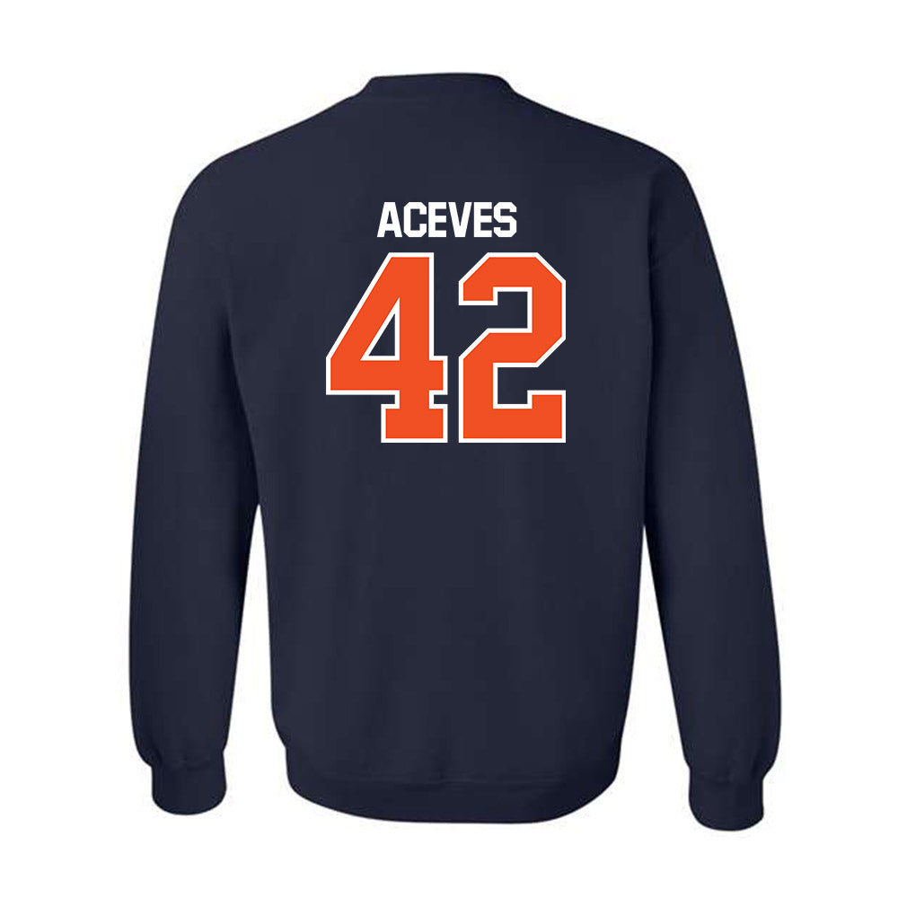 FPU - NCAA Men's Soccer : Diego Aceves - Classic Shersey Crewneck Sweatshirt-1