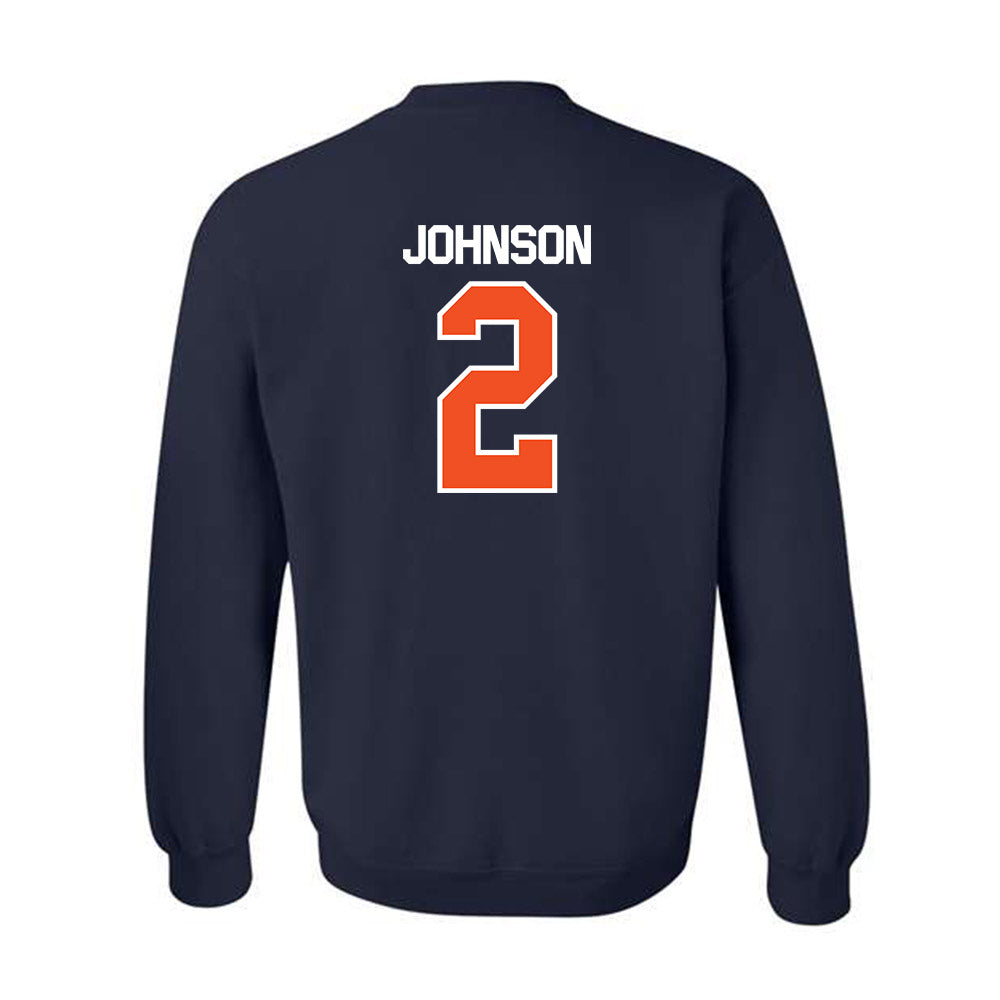 FPU - NCAA Men's Water Polo : Blake Johnson - Classic Shersey Crewneck Sweatshirt-1