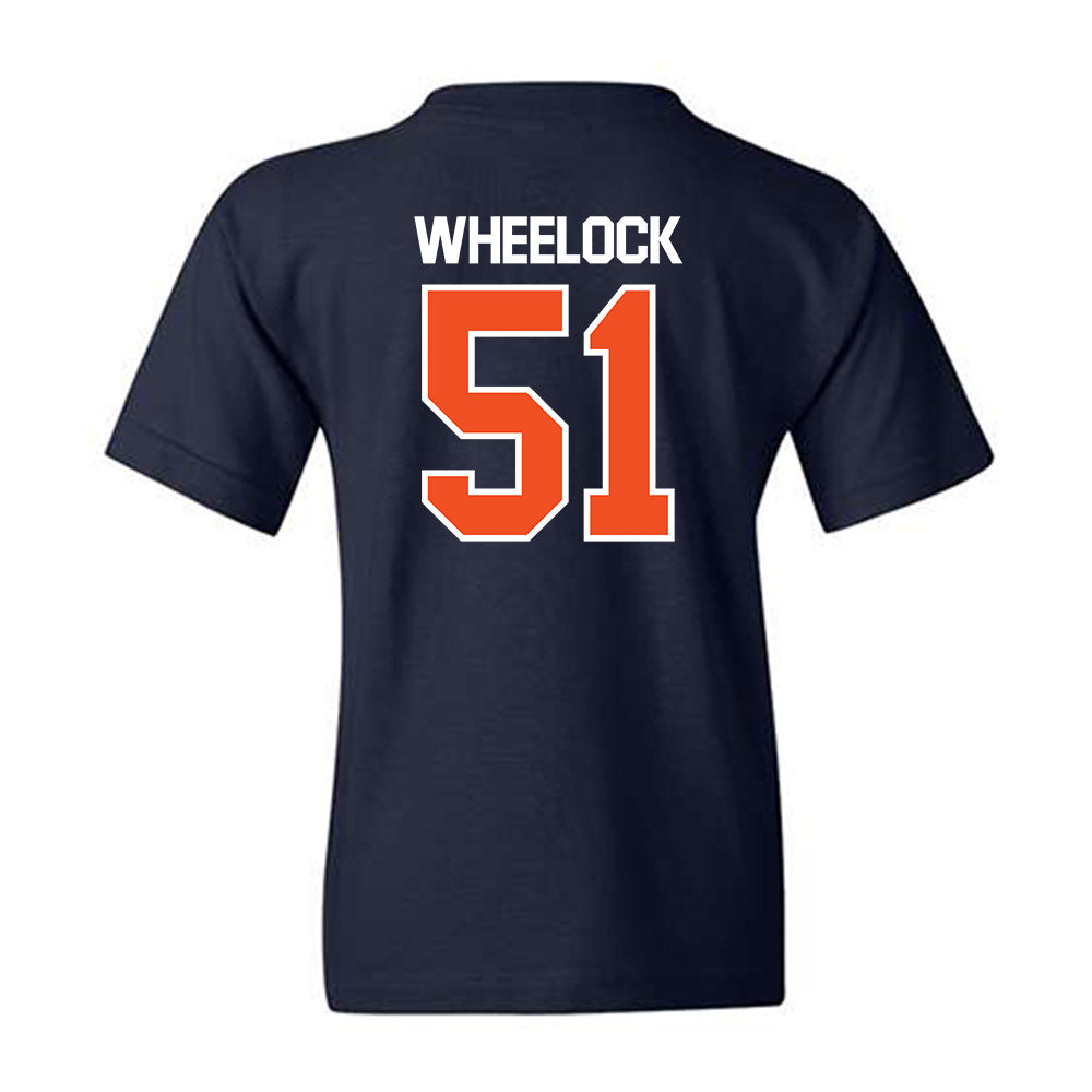 FPU - NCAA Baseball : Titus Wheelock - Classic Shersey Youth T-Shirt-1