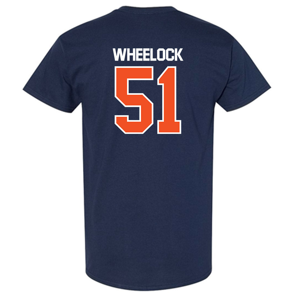 FPU - NCAA Baseball : Titus Wheelock - Classic Shersey T-Shirt-1