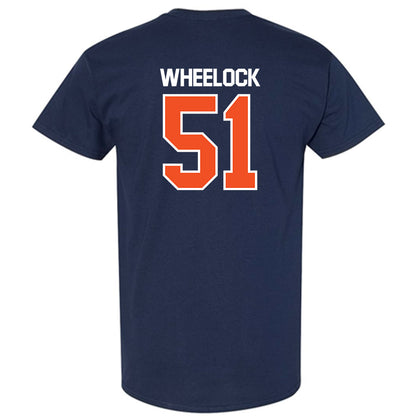 FPU - NCAA Baseball : Titus Wheelock - Classic Shersey T-Shirt-1