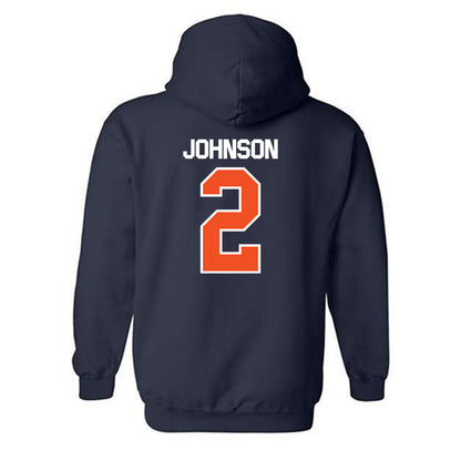 FPU - NCAA Men's Water Polo : Blake Johnson - Classic Shersey Hooded Sweatshirt-1