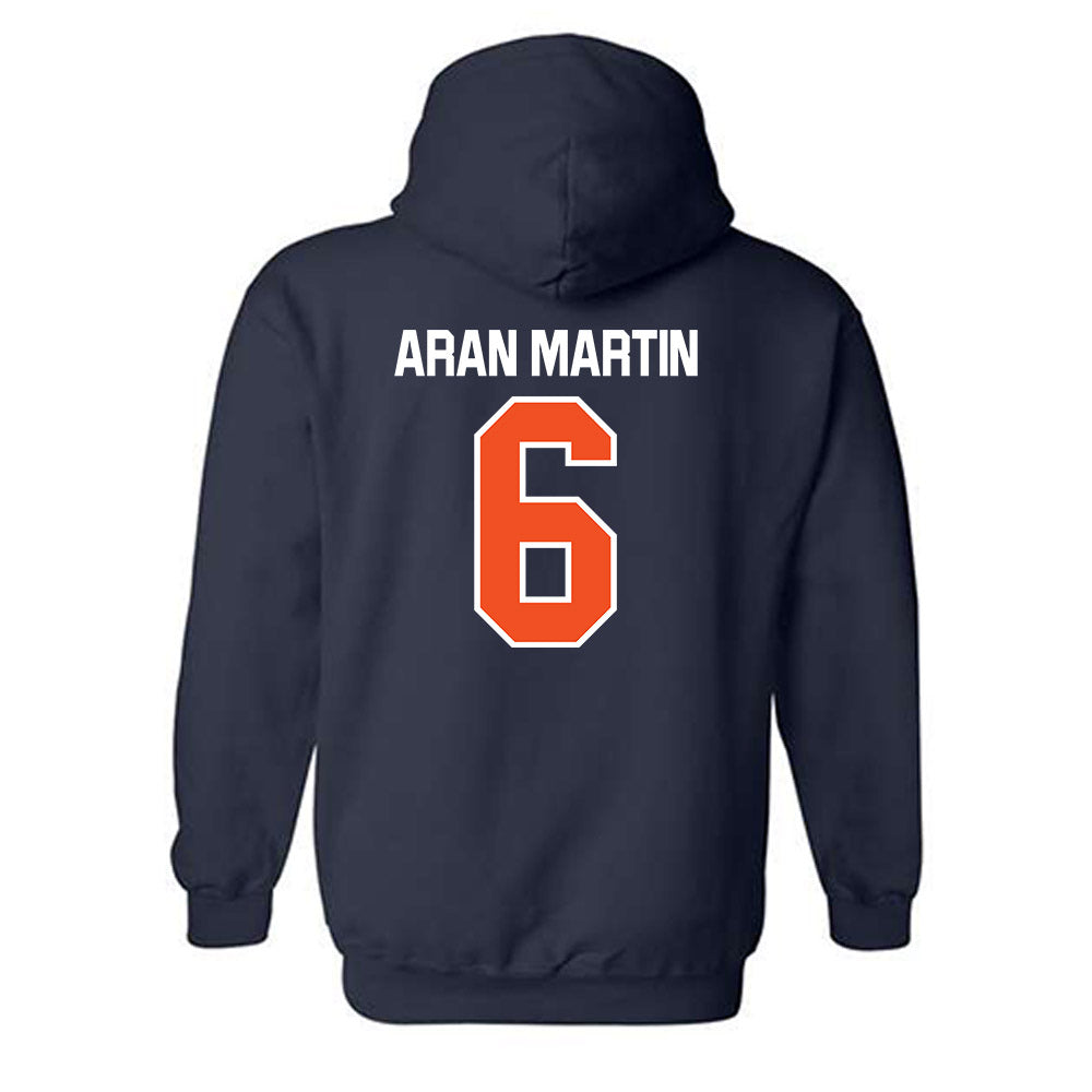 FPU - NCAA Men's Soccer : Julian Aran Martin - Classic Shersey Hooded Sweatshirt-1