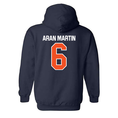 FPU - NCAA Men's Soccer : Julian Aran Martin - Classic Shersey Hooded Sweatshirt-1