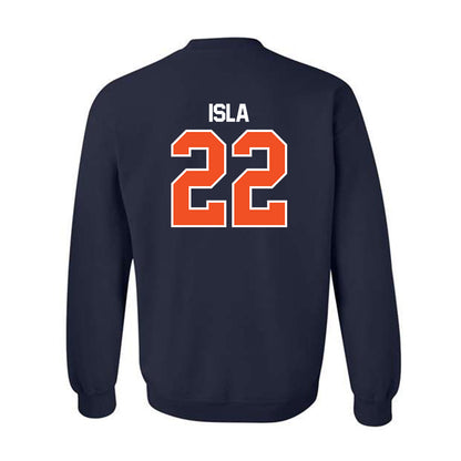 FPU - NCAA Baseball : Jordan Isla - Classic Shersey Crewneck Sweatshirt-1
