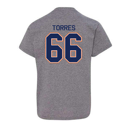 FPU - NCAA Baseball : Rogelio Torres - Classic Shersey Youth T-Shirt-1