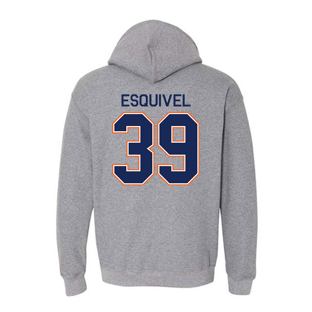 FPU - NCAA Baseball : Isaac Esquivel - Classic Shersey Hooded Sweatshirt-1