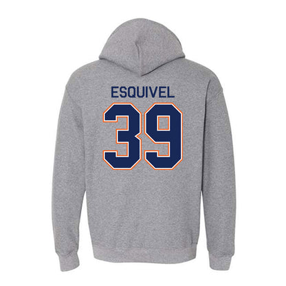 FPU - NCAA Baseball : Isaac Esquivel - Classic Shersey Hooded Sweatshirt-1