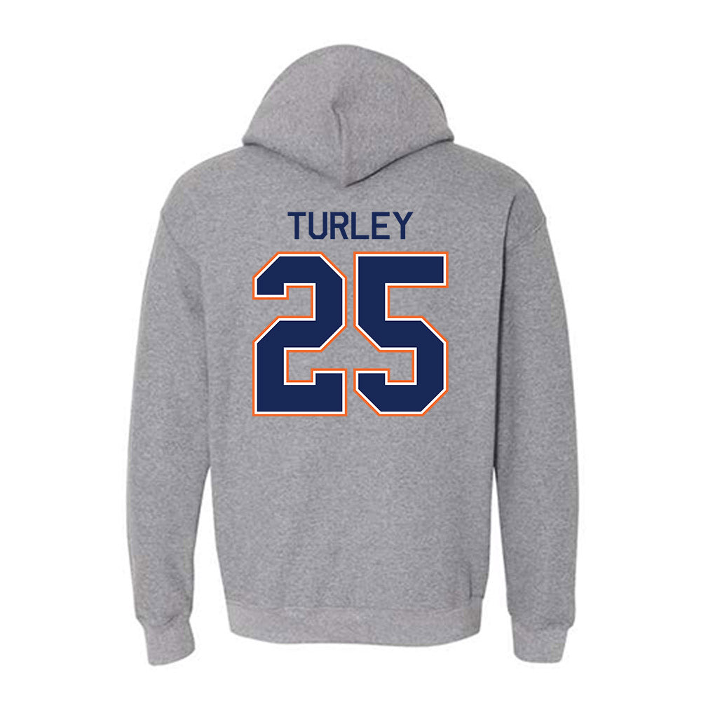 FPU - NCAA Baseball : Jake Turley - Classic Shersey Hooded Sweatshirt-1