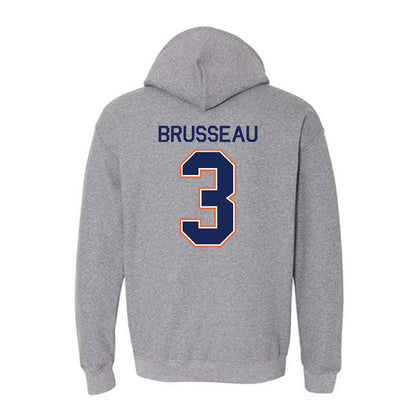 FPU - NCAA Men's Soccer : Beau Brusseau - Classic Shersey Hooded Sweatshirt-1