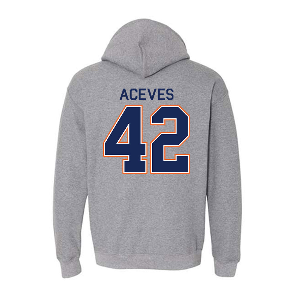 FPU - NCAA Men's Soccer : Diego Aceves - Classic Shersey Hooded Sweatshirt-1