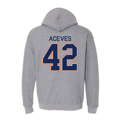 FPU - NCAA Men's Soccer : Diego Aceves - Classic Shersey Hooded Sweatshirt-1