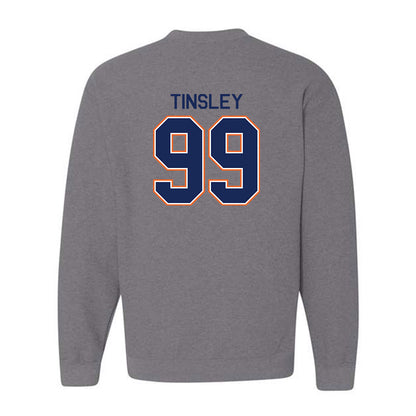 FPU - NCAA Baseball : Dustin Tinsley - Classic Shersey Crewneck Sweatshirt-1