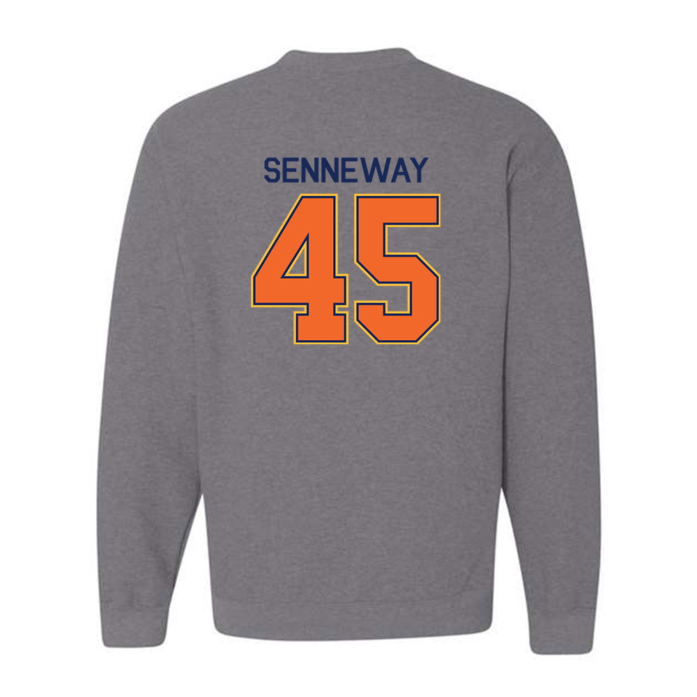 FPU - NCAA Baseball : Dylan Senneway - Classic Shersey Crewneck Sweatshirt-1