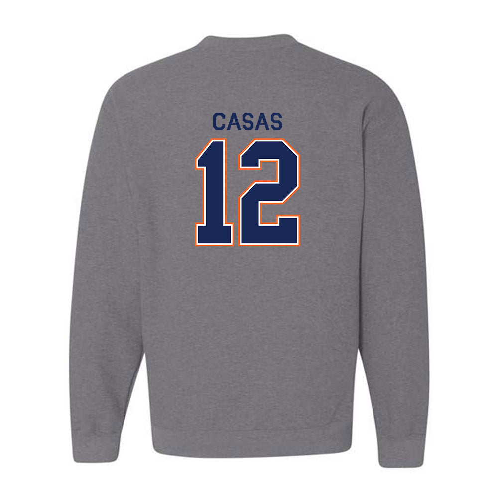 FPU - NCAA Women's Soccer : Krysta Casas - Classic Shersey Crewneck Sweatshirt-1