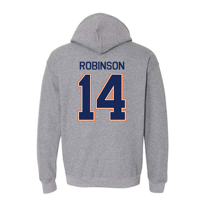 FPU - NCAA Baseball : Vincent Robinson - Classic Shersey Hooded Sweatshirt-1