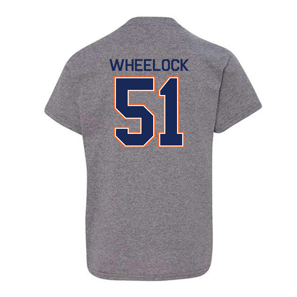 FPU - NCAA Baseball : Titus Wheelock - Classic Shersey Youth T-Shirt-1