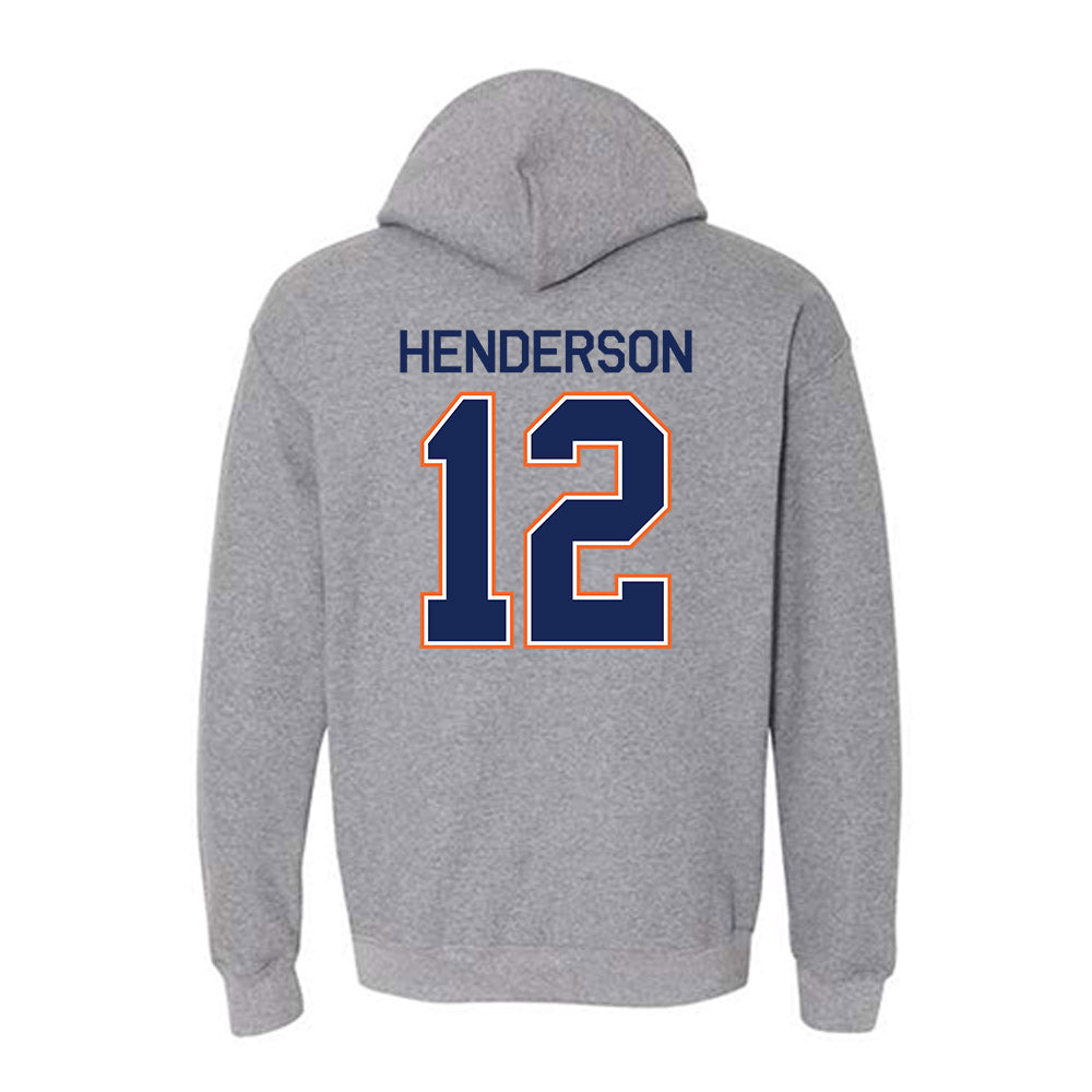 FPU - NCAA Baseball : Gabe Henderson - Classic Shersey Hooded Sweatshirt-1
