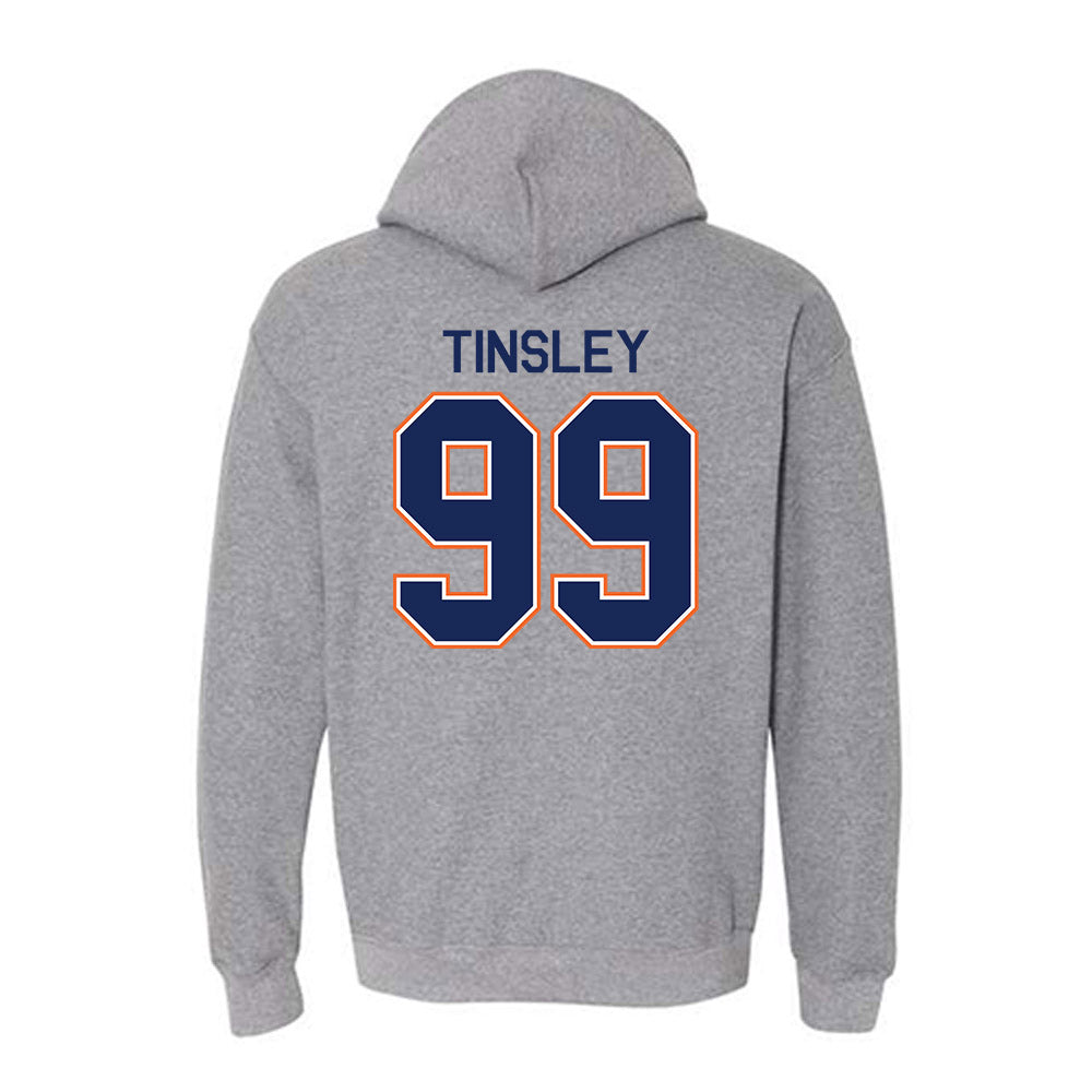 FPU - NCAA Baseball : Dustin Tinsley - Classic Shersey Hooded Sweatshirt-1