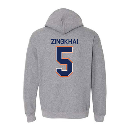 FPU - NCAA Men's Soccer : Wungsem Zingkhai - Classic Shersey Hooded Sweatshirt-1