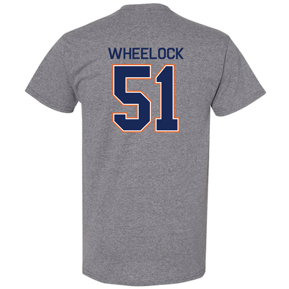 FPU - NCAA Baseball : Titus Wheelock - Classic Shersey T-Shirt-1