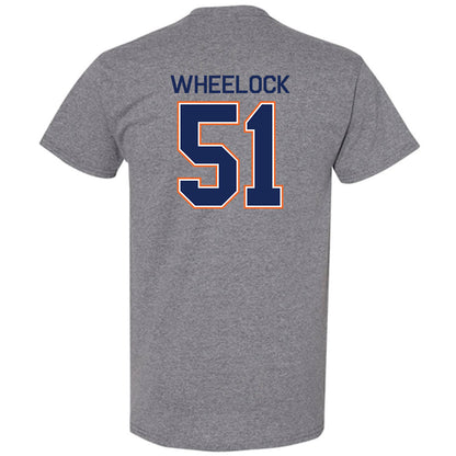 FPU - NCAA Baseball : Titus Wheelock - Classic Shersey T-Shirt-1