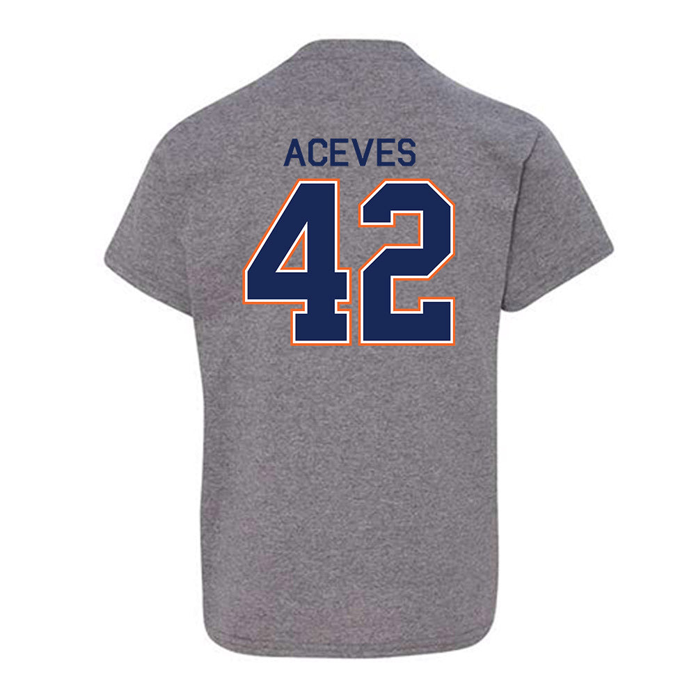 FPU - NCAA Men's Soccer : Diego Aceves - Classic Shersey Youth T-Shirt-1