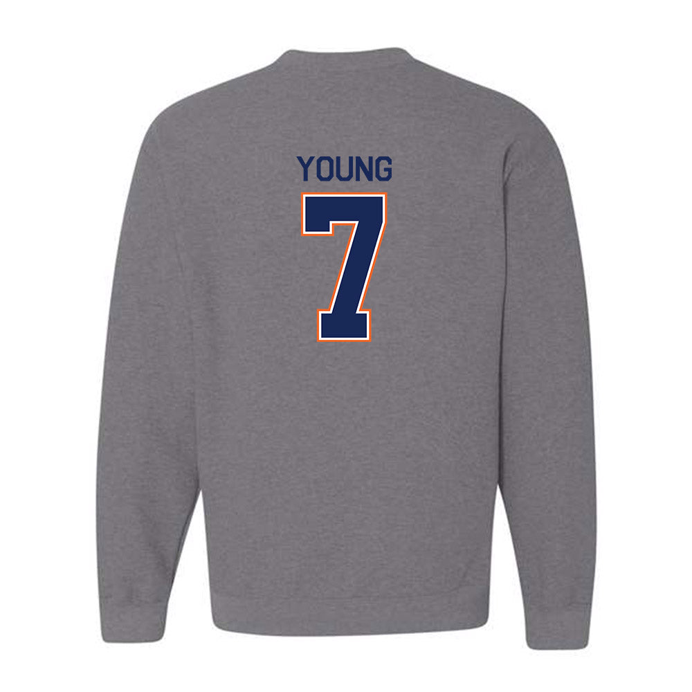 FPU - NCAA Men's Water Polo : Luke Young - Classic Shersey Crewneck Sweatshirt-1