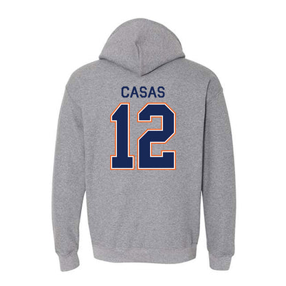 FPU - NCAA Women's Soccer : Krysta Casas - Classic Shersey Hooded Sweatshirt-1